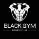 Logo Black Gym Fitness Club