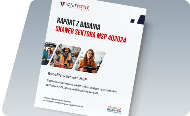 Raport Benefity w firmach MŚP