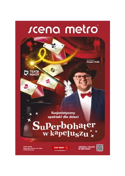 Superbohater w kapeluszu