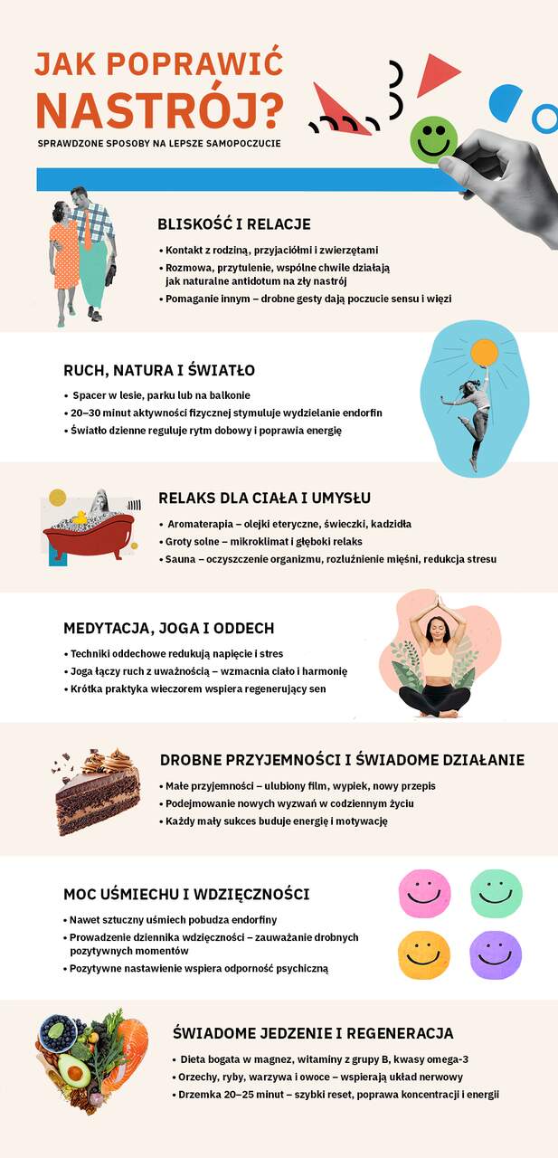 Jak poprawić nastrój